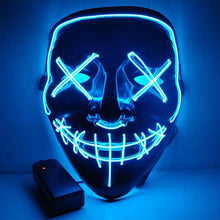 Load image into Gallery viewer, LED Light Up Halloween Purge Mask - Dreamy Hot Deals