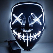 Load image into Gallery viewer, LED Light Up Halloween Purge Mask - Dreamy Hot Deals