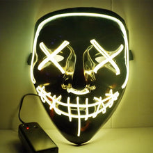 Load image into Gallery viewer, LED Light Up Halloween Purge Mask - Dreamy Hot Deals