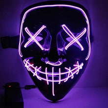 Load image into Gallery viewer, LED Light Up Halloween Purge Mask - Dreamy Hot Deals